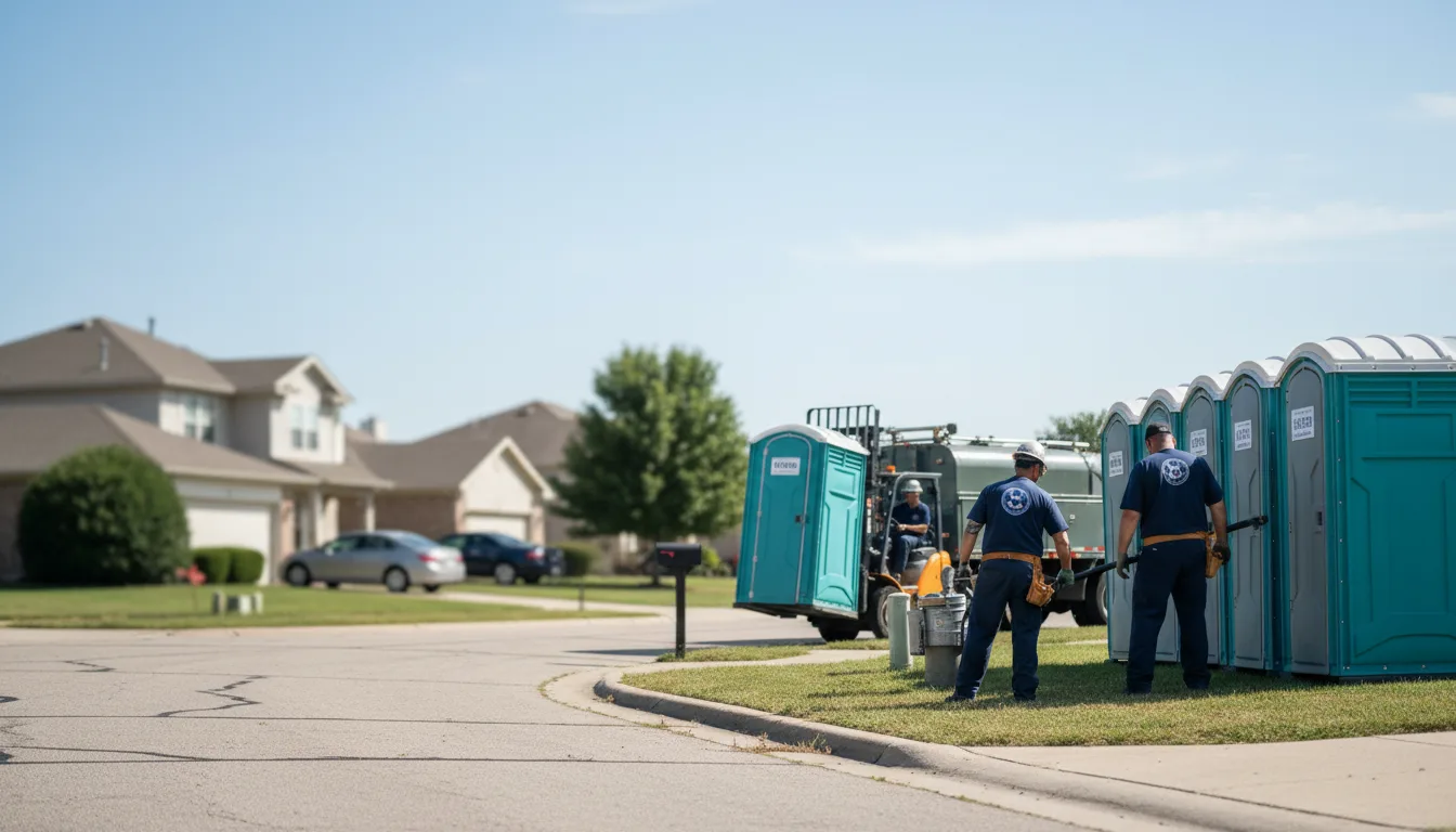 Porta Potty Rental in Delta, IA near me